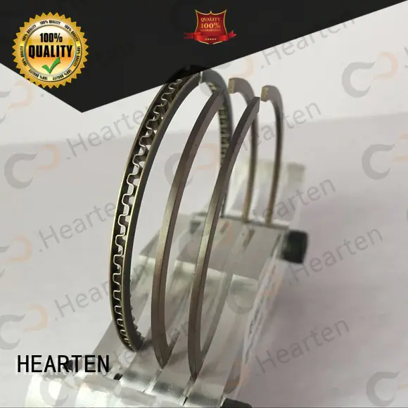 titanium small engine piston rings by size pvd for auto engine parts HEARTEN