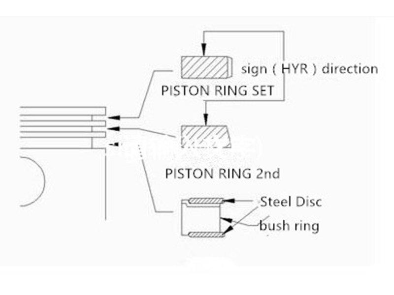 undefined Titanium piston ring-1